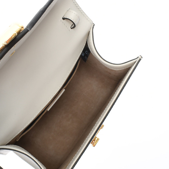 Gucci Sylvie Mini White Gold Hardware Leather Shoulder Bag - Picture 12 of 15